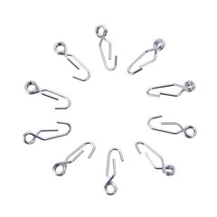 10 Pcs Dental Lab Orthodontic Separating Spring Self-Locking Separate Band 0.5mm