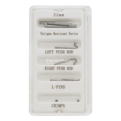 Dental Orthodontic Class II Corrector Fatigue Resistant Device Push Rod 22-38mm