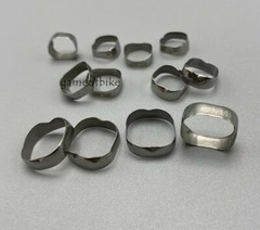 Dental Orthodontic 1st Molar Bands Plain Molar Band Size #29-44+