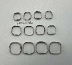 Dental Orthodontic 1st Molar Bands Plain Molar Band Size #29-44+