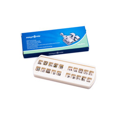Easyismile 10kits Dental Orthodontic Brackets MIM Mini Brace MBT/Roth 022 Hooks