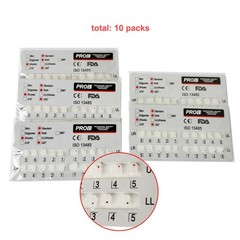 PROB Orthodontic Dental Ceramic Bracket Braces Standard/Mini Roth/MBT 022 3/345H