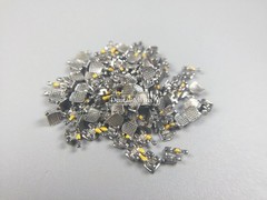 50 Dental Orthodontic Bracket Metal Braces Mini Roth 022 Slot Hooks 345 In Bulk