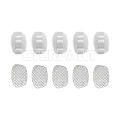 10PCs ETERFANT Dental Ortho Lingual Buttons Direct Bondable Eyelet Rectangular