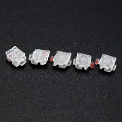 Dental Ceramic Brackets Orthodontic Self Ligating Braces MBT 022 345 Damon Clear