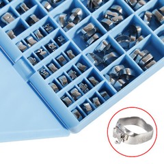 85 Set Dent Orthodontic 1st Molar Bands w/ Convertible Roth 022 Single Tube M!