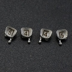 Dental Orthodontic Self Ligating Brackets Ceramic Clear Roth 022 345 Ormco Damon