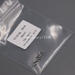 1 Pack 10 Pcs Dental Orthodontic Materials Crimpable Hook Short Type