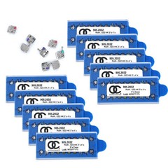 1 Kit Dental Orthodontic Molar Bracket Mini Roth 0.22 345 Hooks
