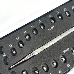 Orthodontic Self-ligating Brackets Spherical Bracket Dental Metal Brace ROTH/MBT