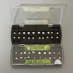5Sets Dental Orthodontic Metal Braces Cartoon Bracket Diamond Mini Roth 022 345
