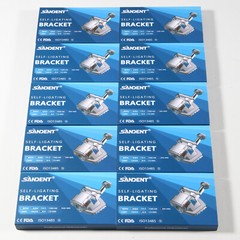 Dental orthodontic Self-ligating bracket Braces MINI ROTH.022 Hook 345