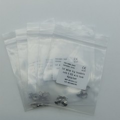10Sets Dental 1st Brackets Molar Wide Big Bracket Orthodontic Roth MBT 022 Hooks