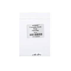 AZDENT Dental Orthodontic Stainless Steel Crimpable Hook Stops Size