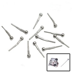 10 Pcs/Pack Dental Orthodontic Crimpable Self-ligating Bracket Hooks Instrument