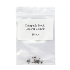 100 Dental Orthodontic Crimpable Lingual Botton Split Stops Traction Hook Eyelet
