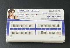 100Sets Dental Orthodontics MIM Monoblock Brackets Mini Edgewise 022 no hooks