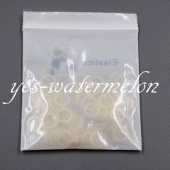 50 Packs Dental Orthodontic Rubber Bands Elastic Band for Braces 3.5oz 5/16”