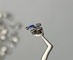 50pcs Dental Orthodontic Brackets metal Braces Standard MBT Slot 022 345 hooks