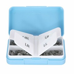 Tubos bucales de ortodoncia dental 1er tubo molar Roth 022 Bondable monobloque