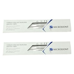 Dental Micro Stainless Steel Abrasive Strips Double-Sided Finishing Polishing