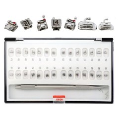 Orthodontic Self Ligating Brackets Buccal Tubes 7-7 Thomas M Roth MBT 022 Damon