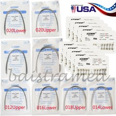 AZDENT Dental Orthodontics Brackets Braces /Super Elastic Niti Arch Wire Round