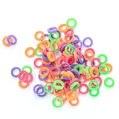 100Pcs/Bag JMU Dental Orthodontic Neon Intraoral Elastic Non-Latex Rubber Bands