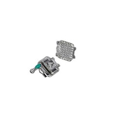 Self-Ligating Metal Brackets Roth 0.022 345 Hooks Dental Ortho With Tool