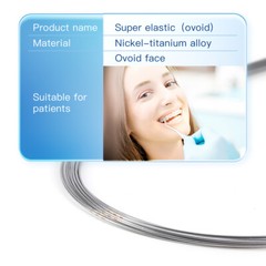 AZDENT Dental Ortho Niti Arch Wires Round/Rectangular Ovoid/Nature/ Brackets
