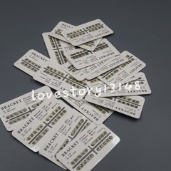 10/20/50 Packs Dental Orthodontic Separable Bracket Standard 018/022 Slot Hooks