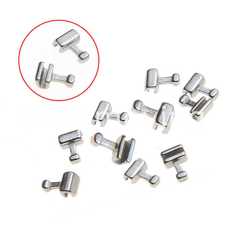 1 Bag Dental Orthodontic Instrument Crimpable Hook Short Type 10 Pcs/Bag