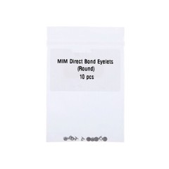 100 Pcs Dental Direct Bond Eyelet Round Base Lingual Button Integral Inblock