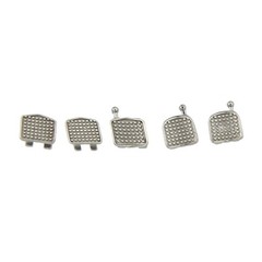 Dental Orthodontic Brackets Metal Roth MBT 018 022 345 Hook Mini Braces MIM Twin