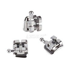 20pcs/pack Dental Orthodontic Brackets Braces Standard Edgewise Slot.022 Hooks 3