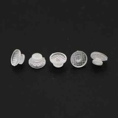 10/pack Dental Orthodontic Ceramic Clear Lingual Button Bondable Round Composite