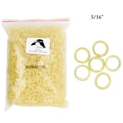 Professional Orthodontic Elastic Bands 5000pcs Bulk Pack, Size 5/16″ 7.94mm3.5oz