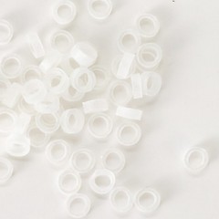 100pcs/pack JMU Dental Orthodontic Latex Free Elastic Bands Extra Heavy Clear