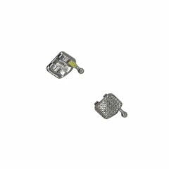 NEW 100×Dental Orthodontic MIM brackets brace Mini Roth/MBT0.022 With 345hooks