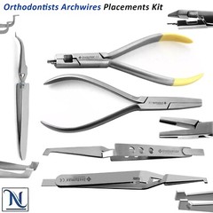 Dental Orthodontic Laboratory Instruments Pliers Cutters Forceps Tweezers Set