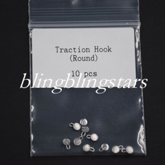 10 Pcs Dental Orthodontic Traction Hook Round Caplin Hook Diameter 1 Bag