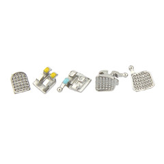10 Kits Dental Orthodontic Metal Mini Twin Bracket Braces MIM Roth Slot 022 345