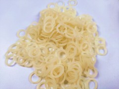 5000X/Pack Dental Orthodontic Super Elastic Rubber Band Yellow 2.5/3.5/4.5/6.5OZ