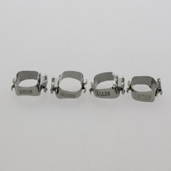 3M Type Dental Orthodontic Molar Bands MBT 022 Conv Buccal Tube Lingual Sheath