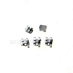 10X Dental Orthodontic Brackets Braces Metal Standard Roth .018 Hooks 3 4 5 FDA