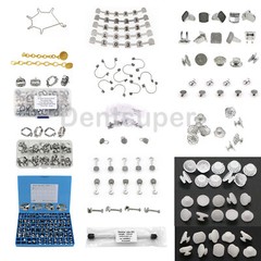Dental Ortho Band Traction Button Bondable Hinge Crimpable Lingual Retainer Hook