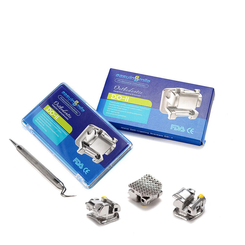 Dental Orthodontic Self Ligating Bracket Ortho Braces ROTH/MBT.022 Easyinsmile