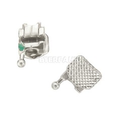 ETERFANT Dental Ortho Metal Bracket Braces Self-Ligating Roth 022 345Hooks+Tool