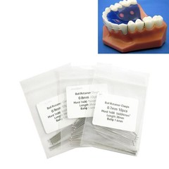Dental Orthodontic Ball Retainer Clasps Fixed Position Corrector 0.7/0.8/0.9mm