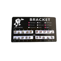 YOKA Dental Ortho Metal Brackets Braces Mini/Standard Roth/MBT 022/018 3/345 H